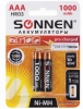    2 ., SONNEN, AAA (HR03), Ni-Mh, 1000 mAh,  , 454237 - - " "