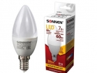   SONNEN, 7 (60) ,  14, ,   , 30000 , LED C37-7W-2700-E14, 453711 - - " "