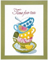     Cristal Art BT-005 "Time for tea" - - " "