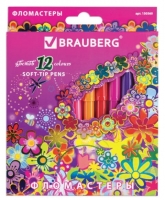  BRAUBERG "Blooming flowers", 12 ,  ,    , 150560 - - " "