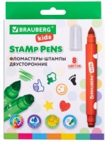 -  "FUNNY STAMPS", 8 , BRAUBERG KIDS,    , 152179 - - " "