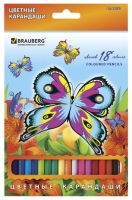   BRAUBERG "Wonderful butterfly", 18 , ,    , 180550 - - " "