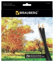   BRAUBERG "Artist line", 24 ,  , ,  , 180565 - - " "