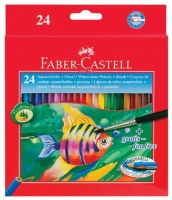 180956    FABER-CASTELL "Colour Pencils", 24  + , 114425 - - " "