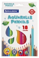    BRAUBERG PREMIUM AQUARELLE, 18 ,   4 , 181672 - - " "