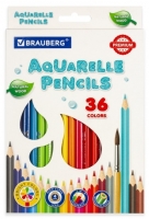    BRAUBERG PREMIUM AQUARELLE, 36 ,   4 , 181674 - - " "