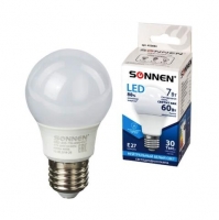   SONNEN, 7 (60) ,  27, ,   , 30000 , LED A55-7W-4000-E27, 453694 - - " "