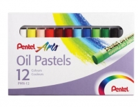 181300    PENTEL "Oil Pastels", 12 ,  ,  , PHN4-12 - - " "