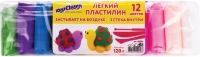 Пластилин супер лёгкий воздушный застывающий 12 цветов, 120 г, 3 стека, ЮНЛАНДИЯ, 105905 - Магазин-Мастерская "РАДУГА ТВОРЧЕСТВА"